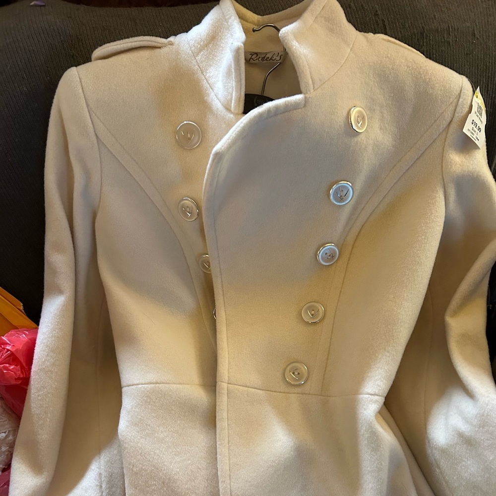 Radeks Bellandi cashmere/wool peacoat